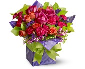 Teleflora's Party Time Present in McDonoughGA, Absolutely Flowers