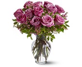 A Dozen Lavender Roses in McDonough GA, Absolutely Flowers