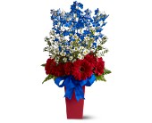 Freedom Fireworks Bouquet in McDonough GA, Absolutely Flowers