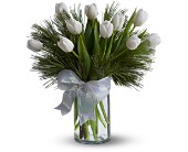 Tulips and Pine in McDonoughGA, Absolutely Flowers