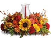 Delight-fall Centerpiece in McDonough GA, Absolutely Flowers
