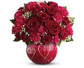 Teleflora's Heart of Hearts Bouquet - Deluxe in McDonoughGA, Absolutely Flowers