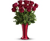 Teleflora's Red Hot Dozen in McDonoughGA, Absolutely Flowers