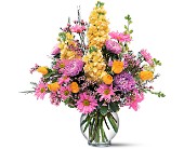 Yellow and Lavender Delight in McDonough GA, Absolutely Flowers