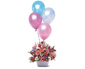 Birthday Balloon Basket in McDonough GA, Absolutely Flowers
