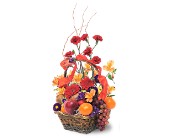 Fruits and Flowers Basket in McDonough GA, Absolutely Flowers