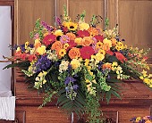 Celebration of Life Casket Spray in McDonough GA, Absolutely Flowers