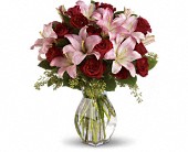 Lavish Love Bouquet with Long Stemmed Red Roses in McDonough GA, Absolutely Flowers