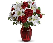 Be My Love Bouquet with Red Roses in McDonough GA, Absolutely Flowers