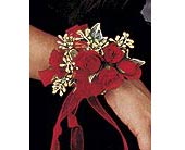 Red-Hot Roses Wristlet in McDonough GA, Absolutely Flowers