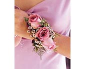 Lavender Roses Wristlet in McDonough GA, Absolutely Flowers