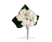 White Stock Boutonniere in McDonough GA, Absolutely Flowers