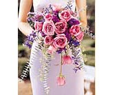 Cascading Lavender Roses Bouquet in McDonough GA, Absolutely Flowers