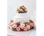 Sweet Visions Wedding Cake Decoration in McDonough GA, Absolutely Flowers
