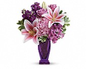 Teleflora's Blushing Violet Bouquet in McDonough GA Absolutely and McDonough Flowers & Gifts