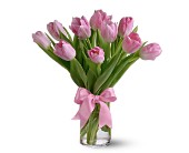 Teleflora's Precious Pink Tulips in McDonoughGA, Absolutely Flowers