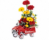 Teleflora's Fire Engine Bouquet in McDonough GA, Absolutely Flowers