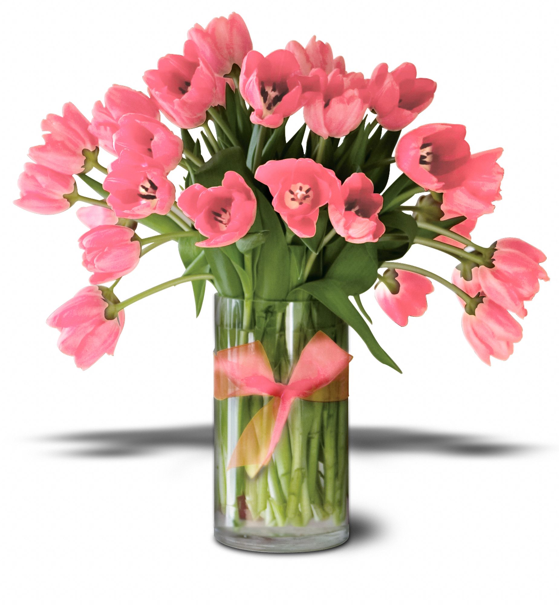 Teleflora's Precious Pink Tulips - Premium in McDonough GA Absolutely Flowers