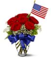 Star Spangled Roses Bouquet in McDonough GA Absolutely Flowers
