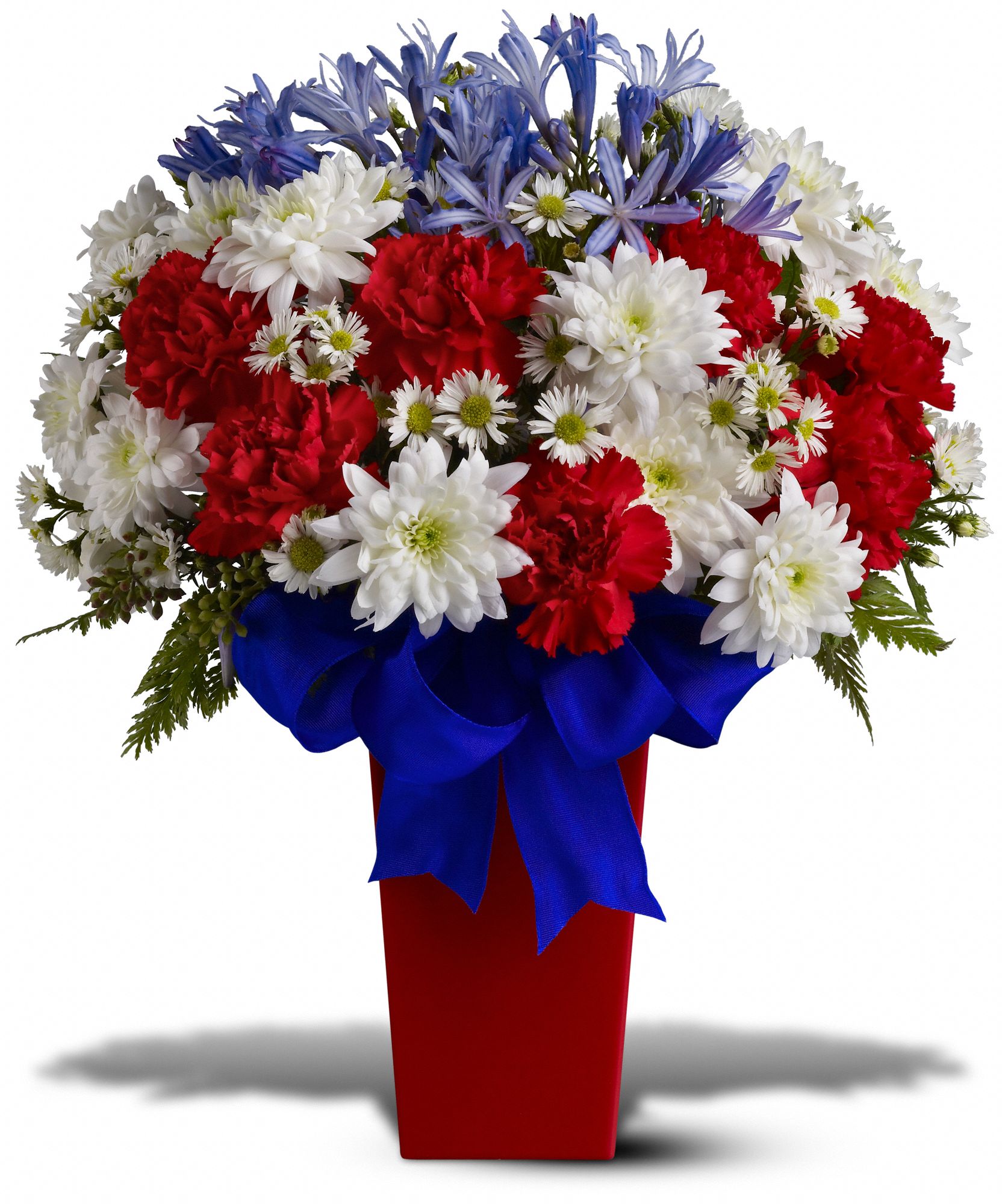 Patriotic Petals Bouquet in McDonough GA Absolutely Flowers