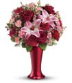 Teleflora's Red Hot Bouquet in McDonough GA Absolutely Flowers