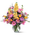 Yellow and Lavender Delight in McDonough GA Absolutely Flowers