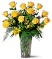 A Dozen Yellow Roses in McDonough GA Absolutely Flowers