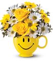 Teleflora's Be Happy Bouquet in McDonough GA Absolutely Flowers