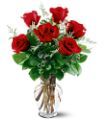 6 Red Roses in McDonough GA Absolutely Flowers